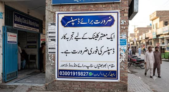 we are hiring male dispenser for a clinic