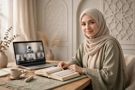 online female teacher Quran classes