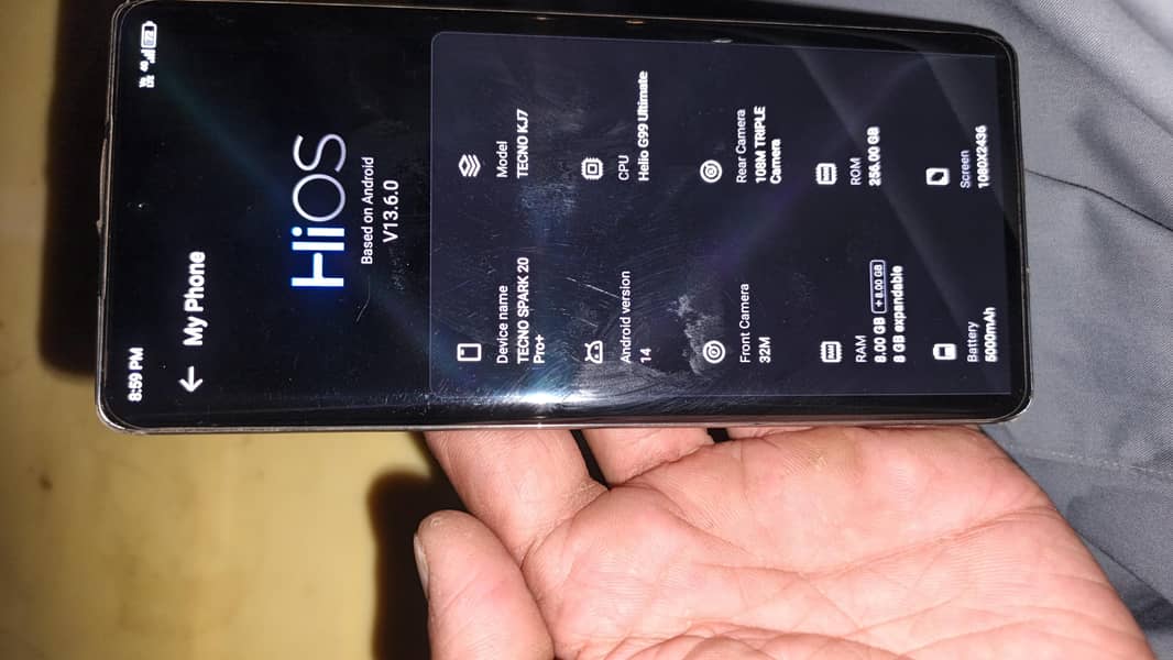 Tecno Spark 20 Pro Plus 1