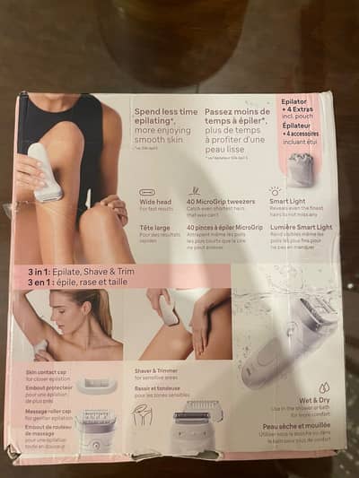 Braun Silk-épil 7Wet & Dry Cordless Epilator[BRAND NEW]Made in GERMANY