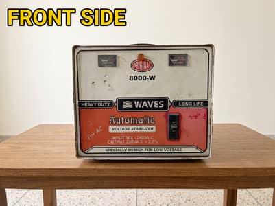 Waves 8000W Heavy Duty Automatic Voltage Stabilizer for AC