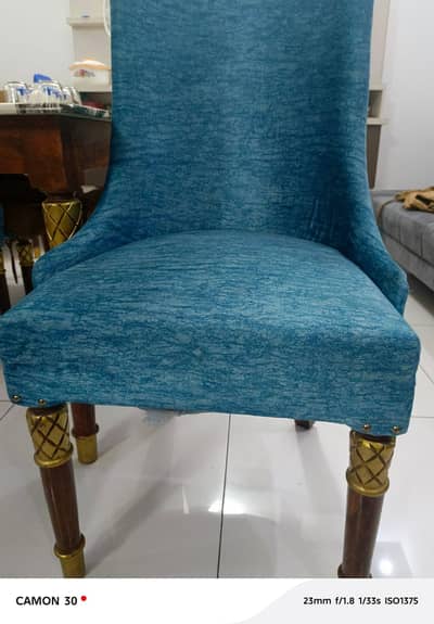 beautiful dining chairs- good condition