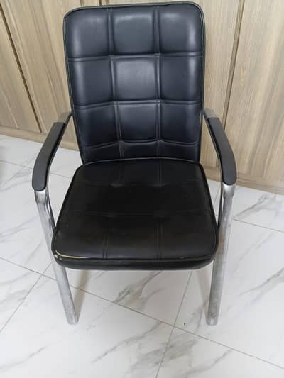 Comfy Leather Foam Chair