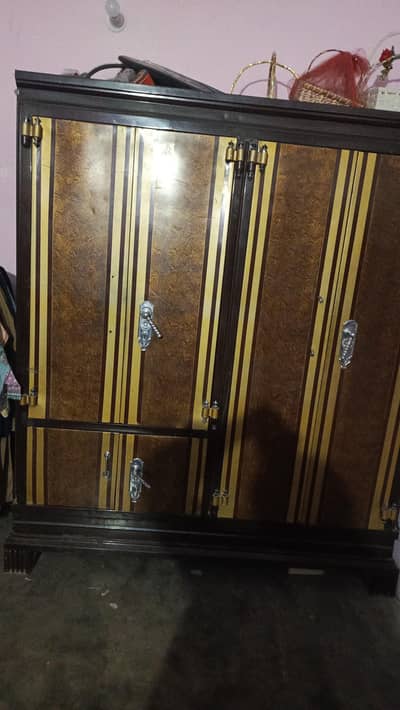4 door iron cupboard used
