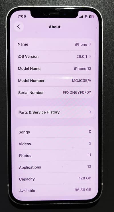 Apple iPhone 12 128 GB bypass