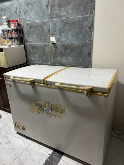 Freezer with fridge for home and commercial use.