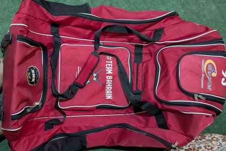 cricket duffle trolley kit bag bahrain international player