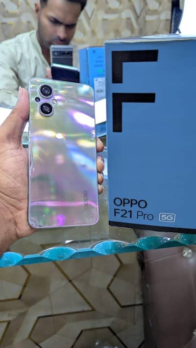 OPPO F21 Pro 5G " Full Box "  official PTA" All Okk  % V. V. VIP