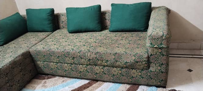 L shaped sofa