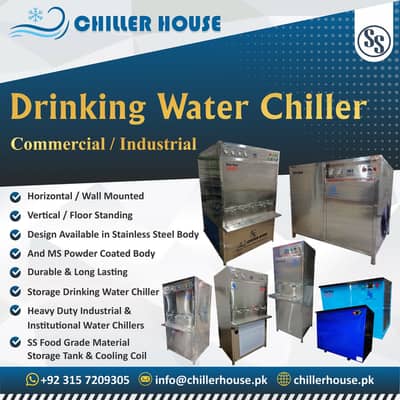 Drinking Water Chillers/ Milk Chillers/ RO Plants