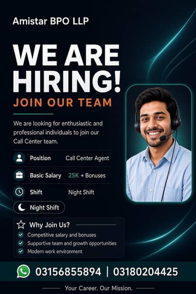 we are hiring call center agents