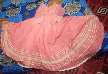 one time used anarkali full ghair maxi