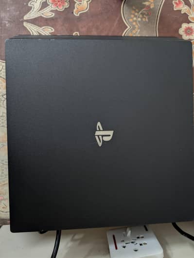 Ps4 pro with controllers and games