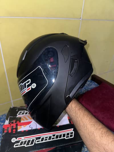 Super Air 902 Matte Black with Black Tinted Visor Brand New Condition