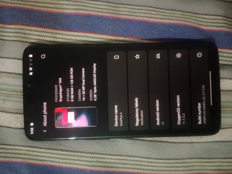 One Plus 6 9