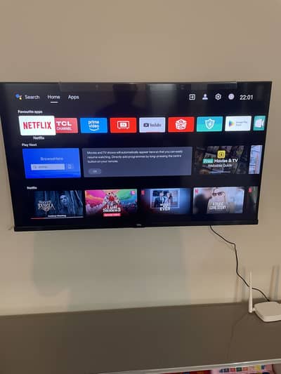 TCL 40 Inch HD LED TV – Excellent Condition, Almost New