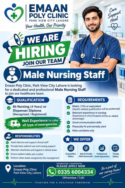 Male Nursing Staff