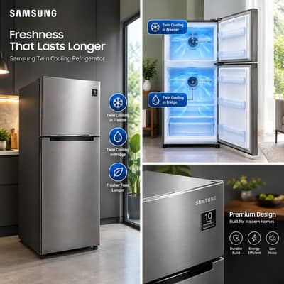 Samsung Double Door Inverter – Unused | Made in Thailand
