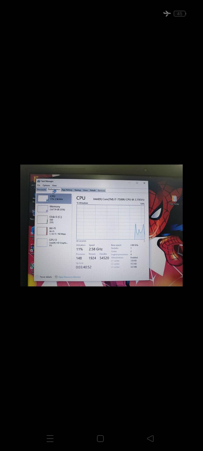 Dell i7 7Th Generation 9