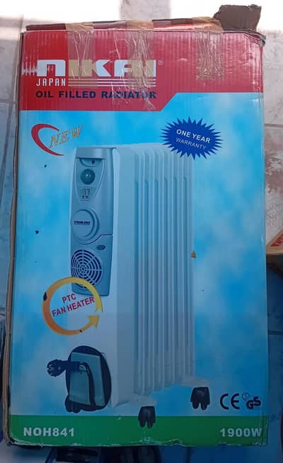 nikai oil filled radiator heater