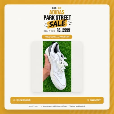 Adidas Park Street Sneakers Free Cash On Delivery available