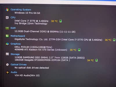 3rd gen i7 3770 + gigabyte z77m d3h + 12 GB ddr3