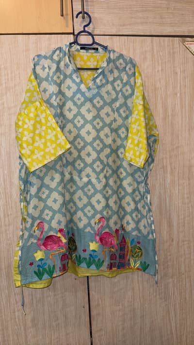 Khaadi Embroidered Shirt