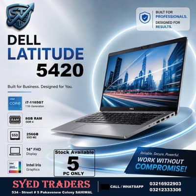 Dell Latitude 5420 i7/11th Gen