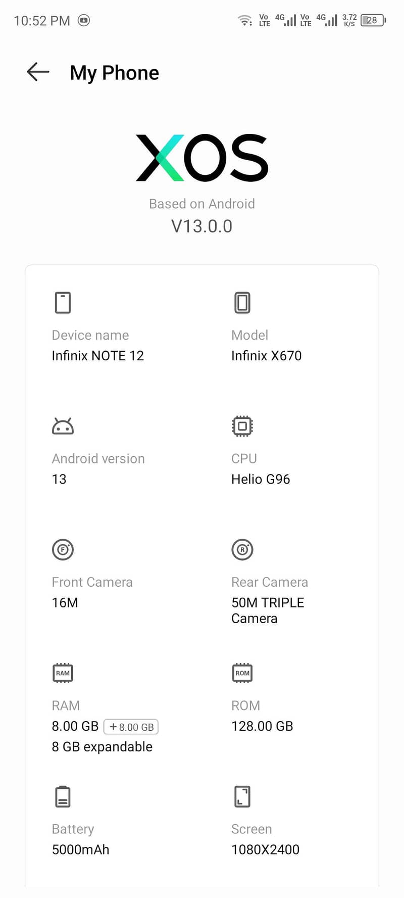 Infinix Note 12 7