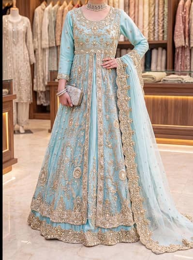 Bridal Lahnga Maxi