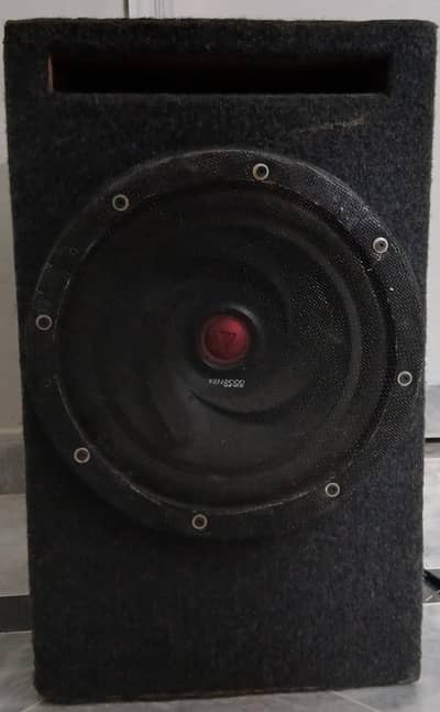 Woofer & amplifier