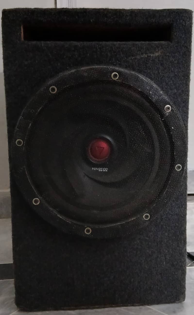 Woofer & amplifier 0