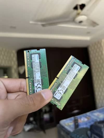 4+4GB DDR4 RAMS ( SAMSUNG) For Sale