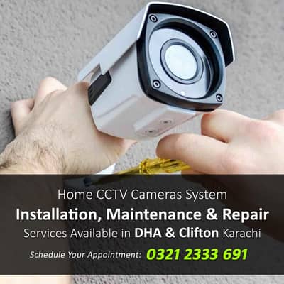 Home Intercom & CCTV Installation Services in DHA & Clifton, Karachi