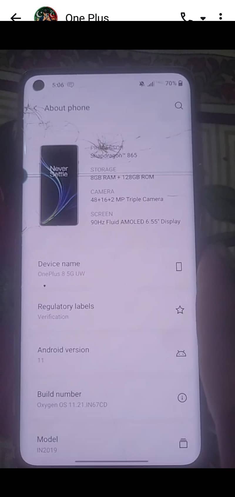 One Plus 8 2