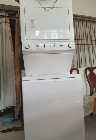 USA IMPORTED Frigidaire Electric Washer+Dryer Laundry Center combo