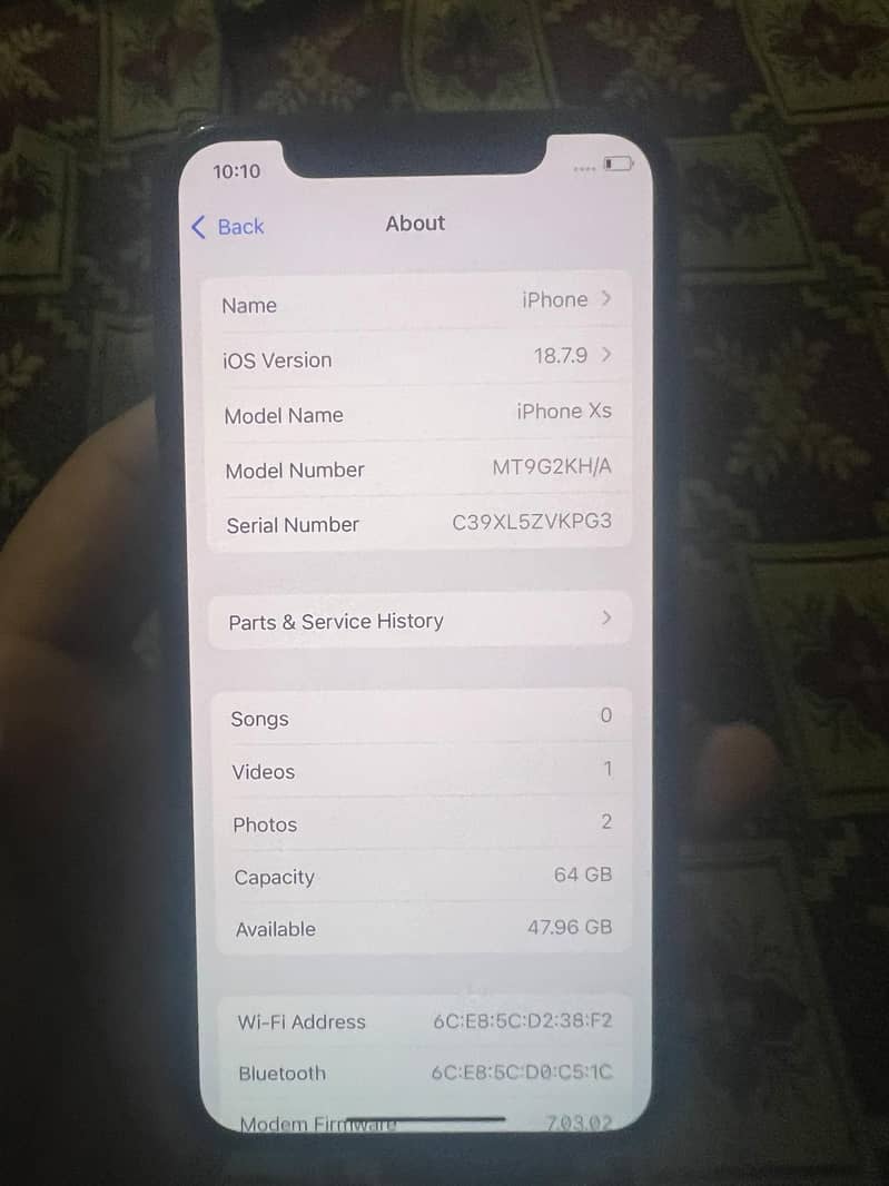Apple iPhone XS 4