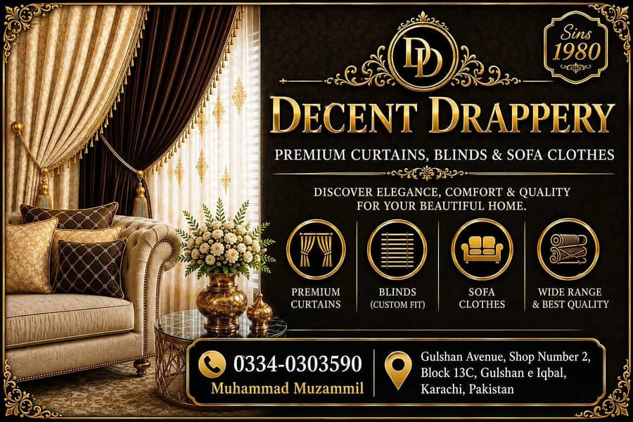 Stylish curtain / Luxury curtain /Modern curtain /Customised curtain 19