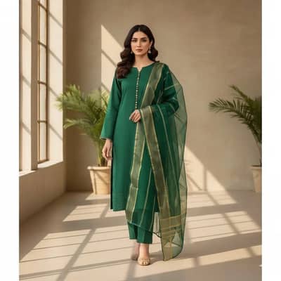 Original unstitched 3 piece suit - New collection