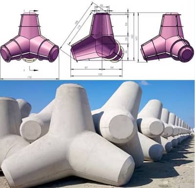 prefab precast structure portable barrier office security construction