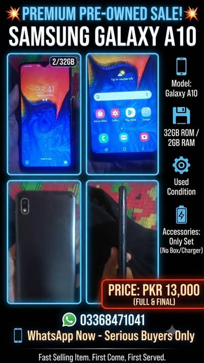 Samsung Mobile A10
