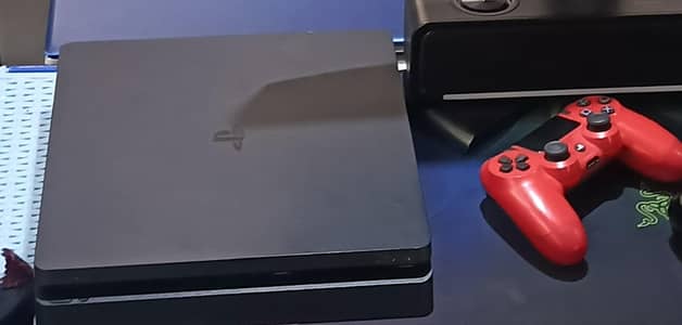 PS4 Slim Jailbreak 9.0 With 2 Branded Original Controllers