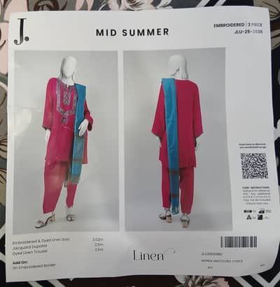 J. Unstitched Suit