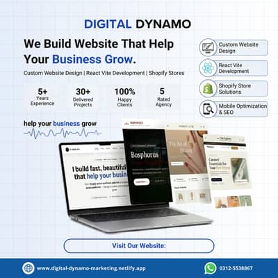 Website Design and Development