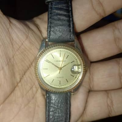Vintage Caravelle by Bulova Quartz Watch – Original
