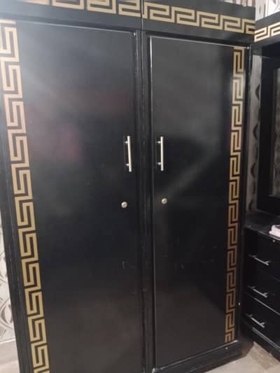 Versace design wardrobe for sale in black