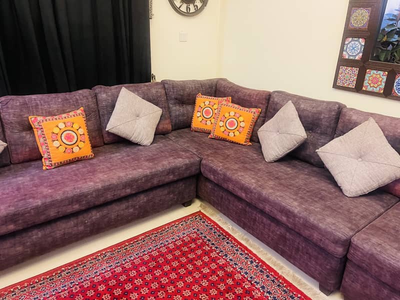 L shaped sofa 1