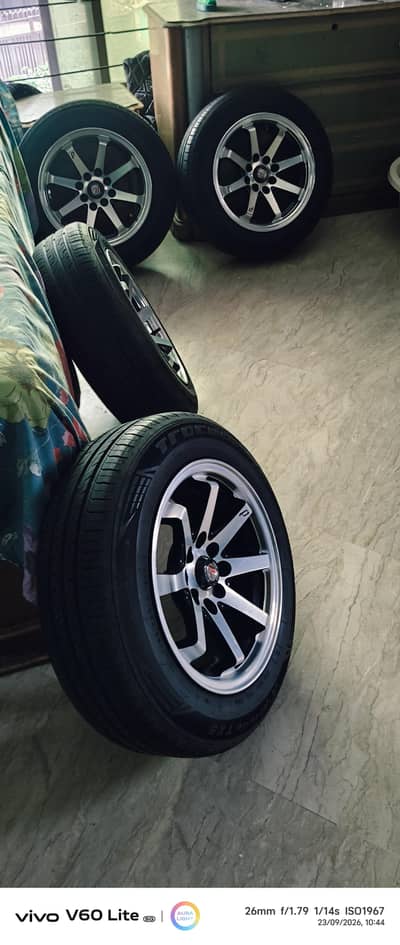 14inch alloys with tyres