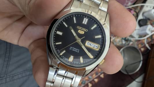 Men's Seiko 5 Automatic 21 jewels
