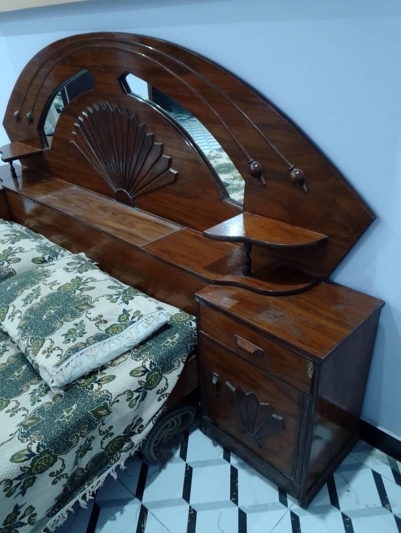 Wodden Double Bed 2